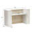 Camanche Rectangle Wood Reception Desk with Filing Cabinet