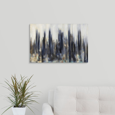 « ascendant hauters », peinture sur toile