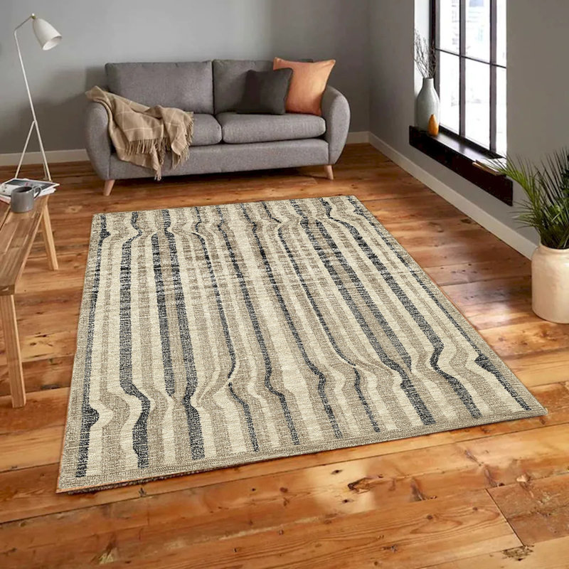 Elara Iii Wool Rug, Rectangle 5' x 8'