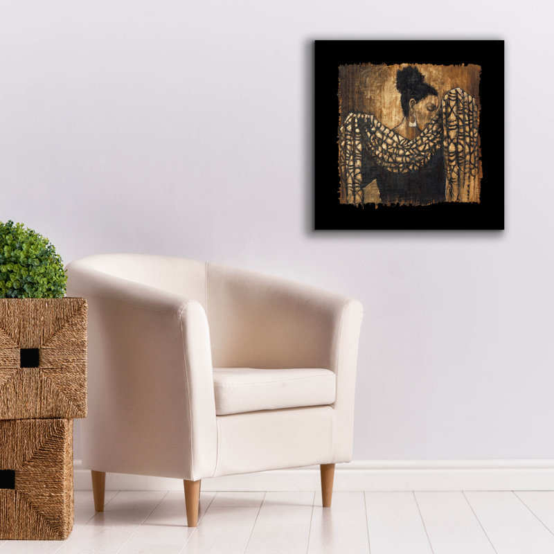 «In The Moment» par Monica Stewart, H 26 po x l 26 po x P 1,5 po