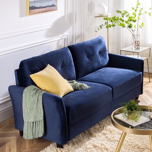 Winston Porter Helsley Upholstered Sofa & Reviews | Wayfair