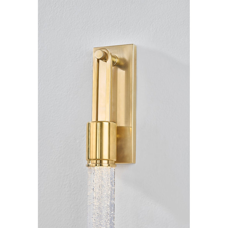 Raynham 1 - Light LED Armed Sconce, Aged Brass