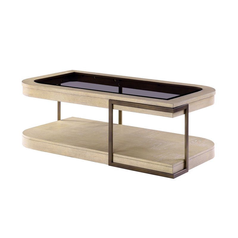 Rio Vista - Table basse - tons terreux discrets et finition argile