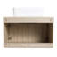 Ensemble de meuble-lavabo mural 30 po avec lavabo en céramique