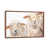 Toile avec cadre en bois brun classique n'est pas disponible