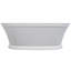 Anson 66" x 35" Freestanding Soaking Solid Surface Bathtub-289975819