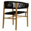 Chaise de jour transparente (noir)-132362685