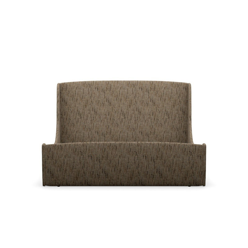 Swan Upholstered King Bed, King, Holly Glen 848719