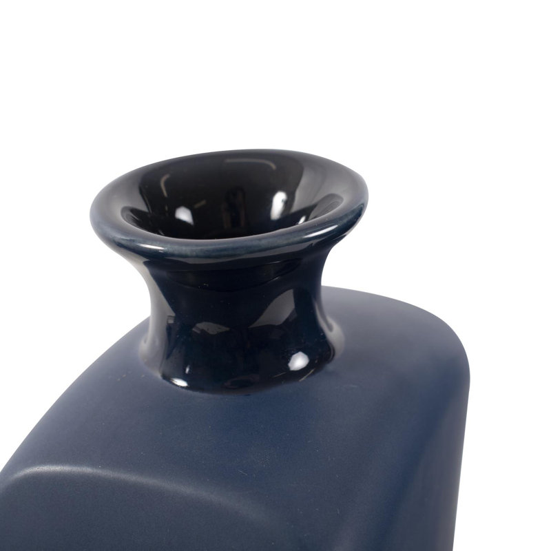 Vase floral bleu 3 pièces