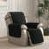 Quilted Reversible Box Cushion Recliner Slipcover