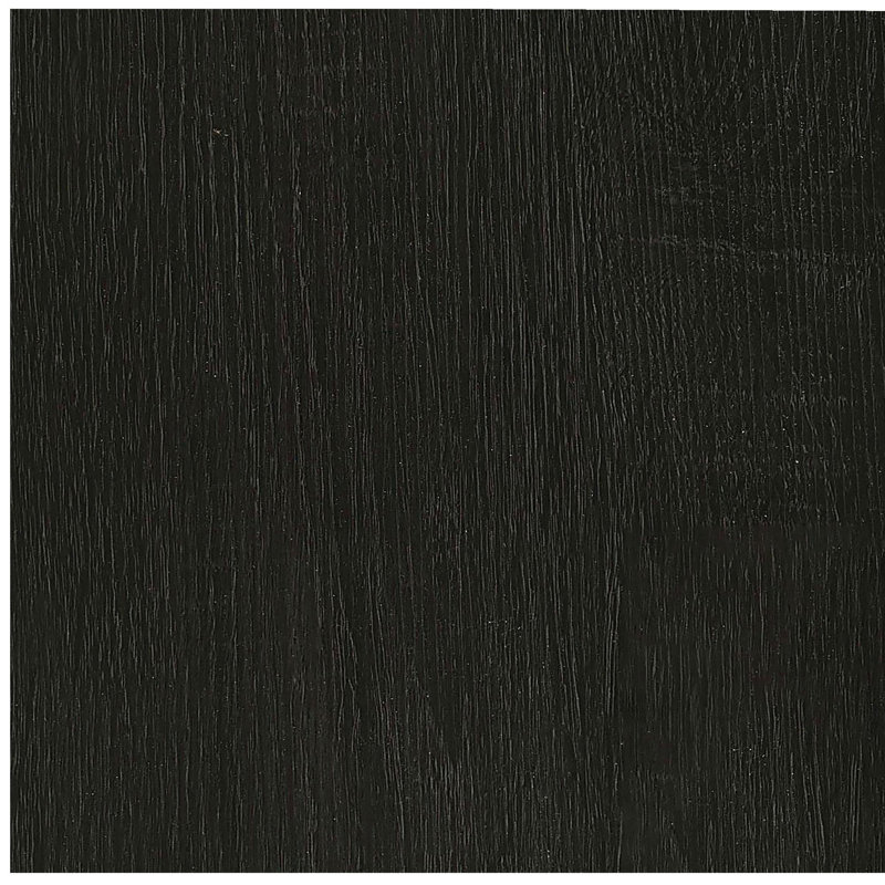 Table basse ronde gris foncé et nickel noir