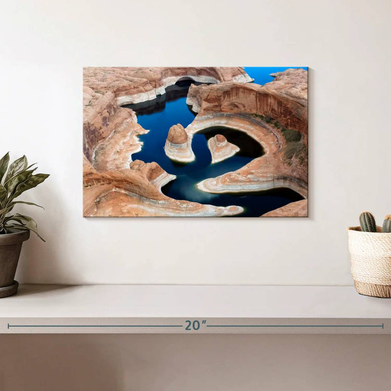 Lake Powell From Above, 8" H x 12" W