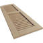 Timberthane Two Equal Louvre w/Elliptical Top Shutters-64372251-64372253-64372275