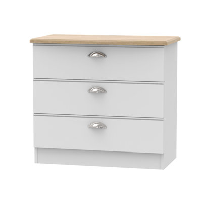 Fully Assembled McVille 3 Drawer Chest