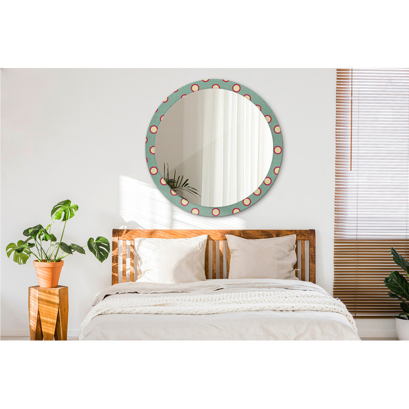 Huldar Glass Flat Wall Mirror
