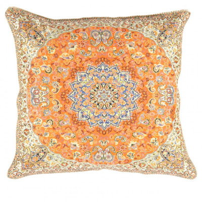 Silk Throw Square Pillow Cover & Insert