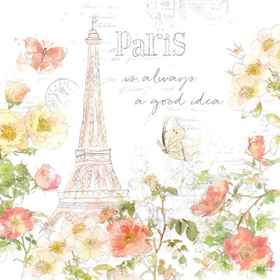 Paris III, impression sur toile tendue
