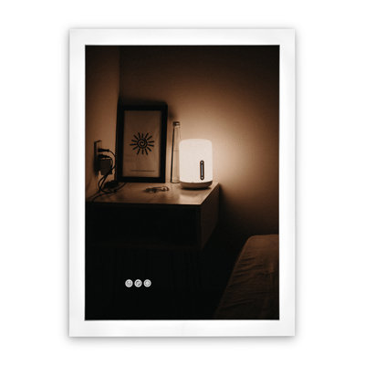 Bellissa Solid Wood Flat Wall Mirror