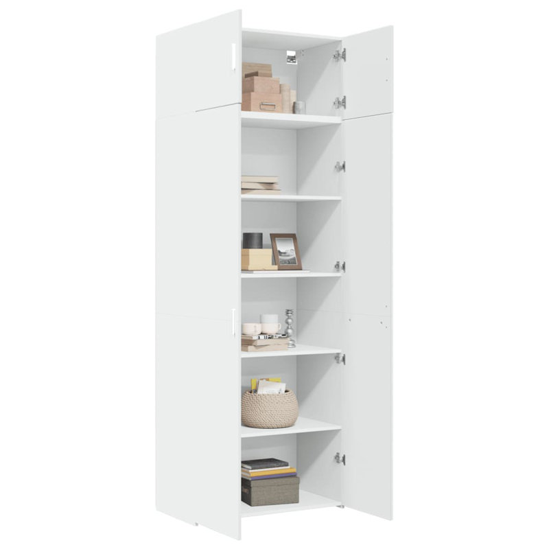 Keels 80cm Sideboard, 225cm H x 80cm W x 42.5cm D, White