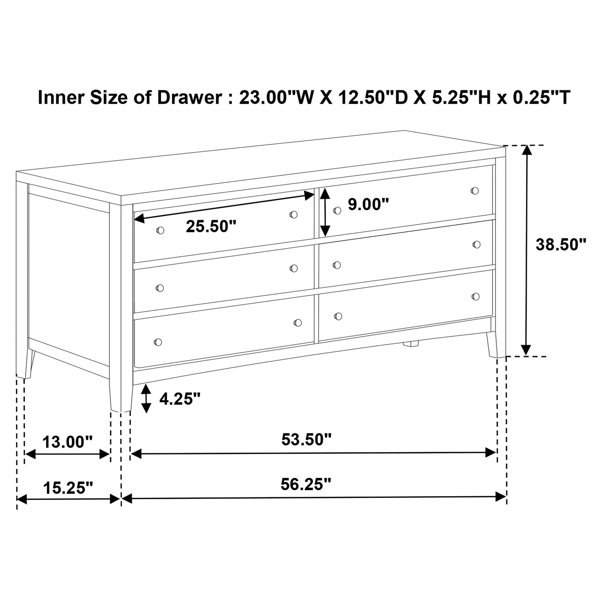 Dimensions du produit