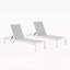 Chaises longues inclinables de 77,56 po Caggiano-110742248