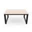 Table basse d'extérieur en métal Townsend, l 23,6 po x P 35,4 po-1997629923