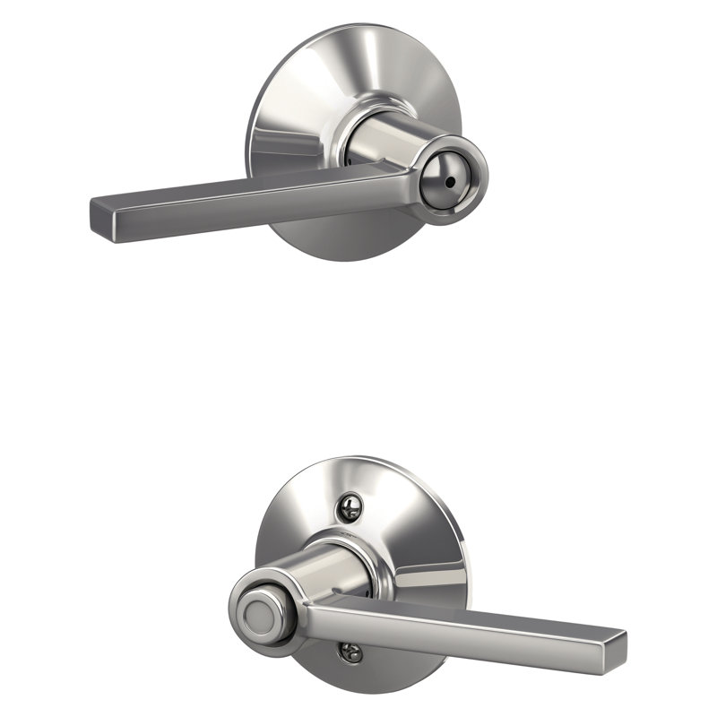 Serrure de lit et de baignoire Latitude, Chrome poli
