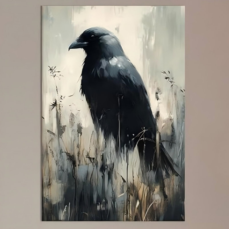Art mural sombre 24 "x 36"