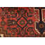 Tapis rouge unique 4 pi 3 po x 6 pi 5 po One-of-a-Kind