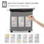 Mesh Rolling Laundry Sorter with Handles