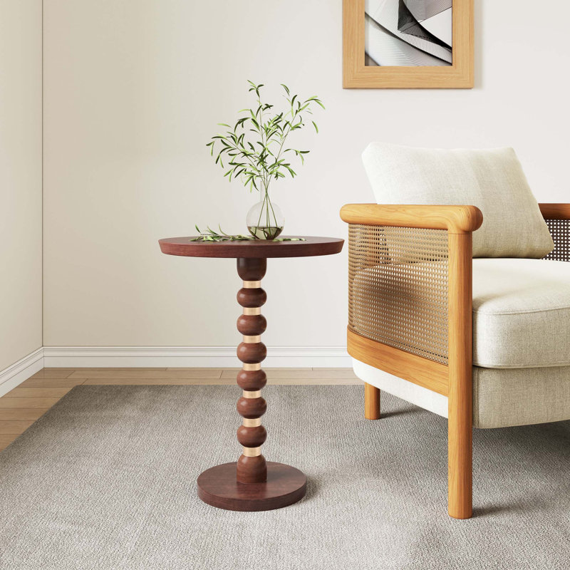 Table de bout ronde pour le salon, le bureau