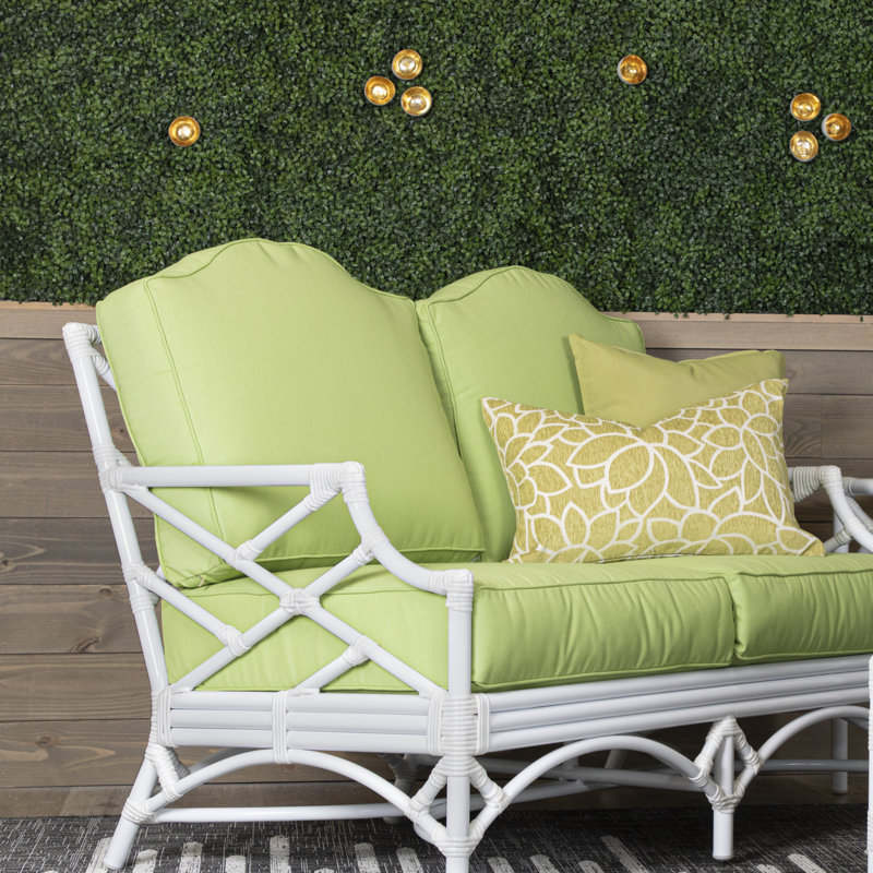 Chippendale Outdoor 2 - Seat Loveseat, Green