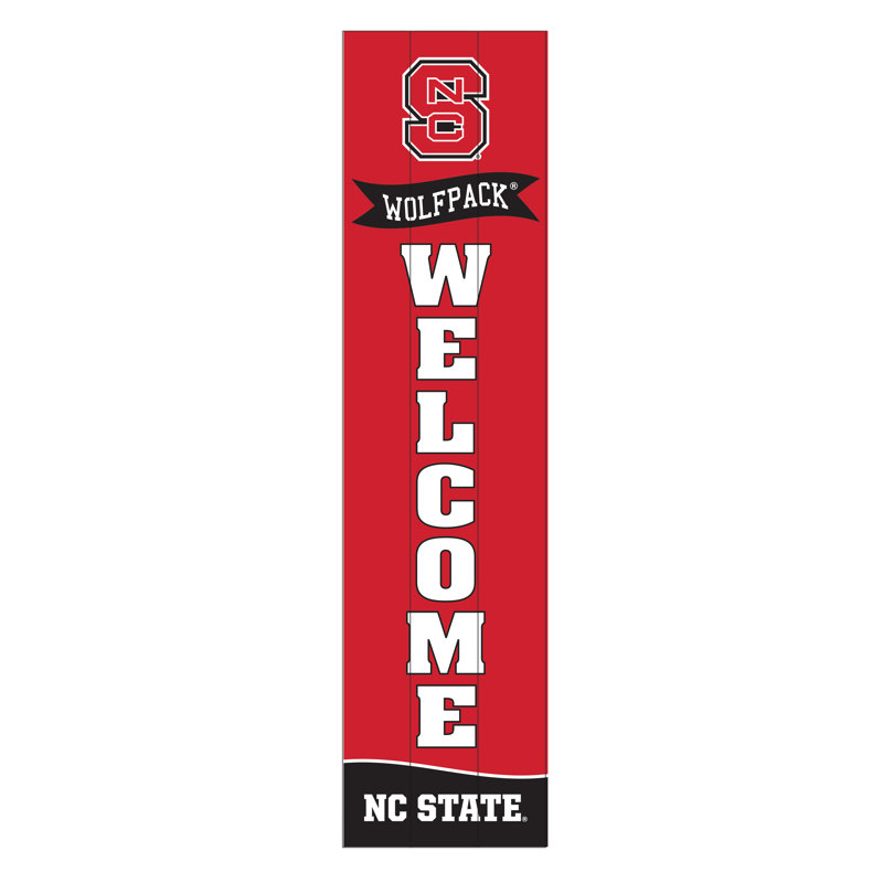 Enseigne murale 47 po NCAA, NCAA North Carolina State