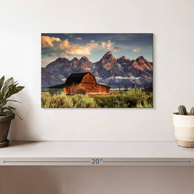 Lilie Barn At Teton, H 8 po x l 12 po