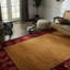 6x9 Yellow Hand-Knotted Wool Floral Border Classic Traditional Modern Contemporary Carpet Rug