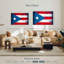 Drapeau portoricain Borges foncé-107692522