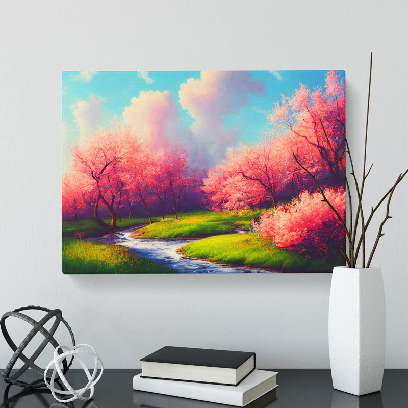 Spring Forest Stream Vol.2 - Wrapped Canvas