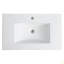 30 Inch Ceramic Vanity Top, 29.9"D X 18.3"W X 6.7"H (Only Basin)