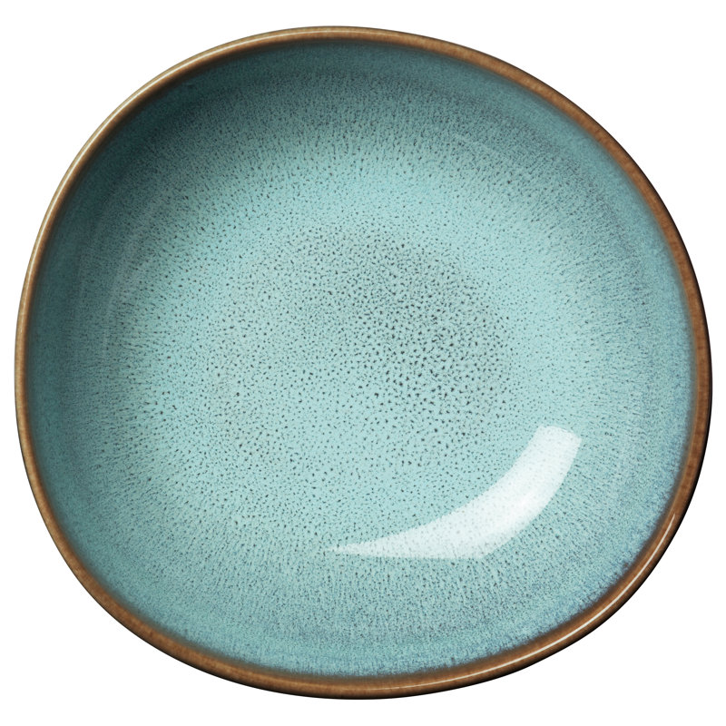 Villeroy & Boch Lave Glace Rice Bowl, Turquoise