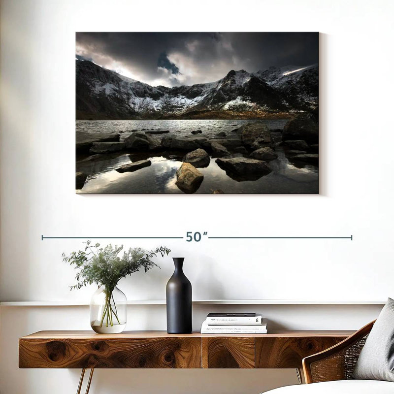 Paysage d'Alvord Cwm Idwal, H 26 po x l 39 po