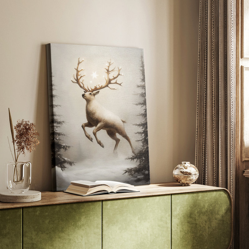 Art des Fêtes de Noël - série 2-CVI - galerie Cavas sur mesure, H 48 po x l 32 po