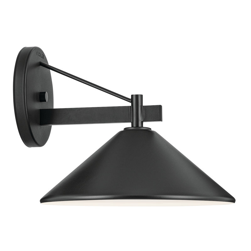 Zalia Aluminum Wall Light, 10" H x 12" W x 13" D
