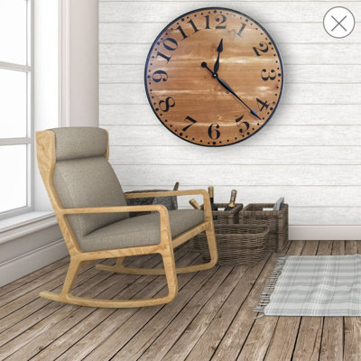 Astaria Wood Wall Clock