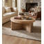 Ensemble de table de salon en bois massif 2 pièces Josiane-1586875235