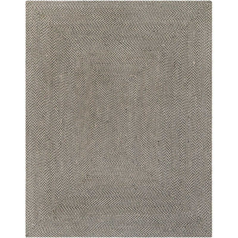 Tapis contemporain Aideen - gris, Rectangle 7 pi 10 po x 10 pi