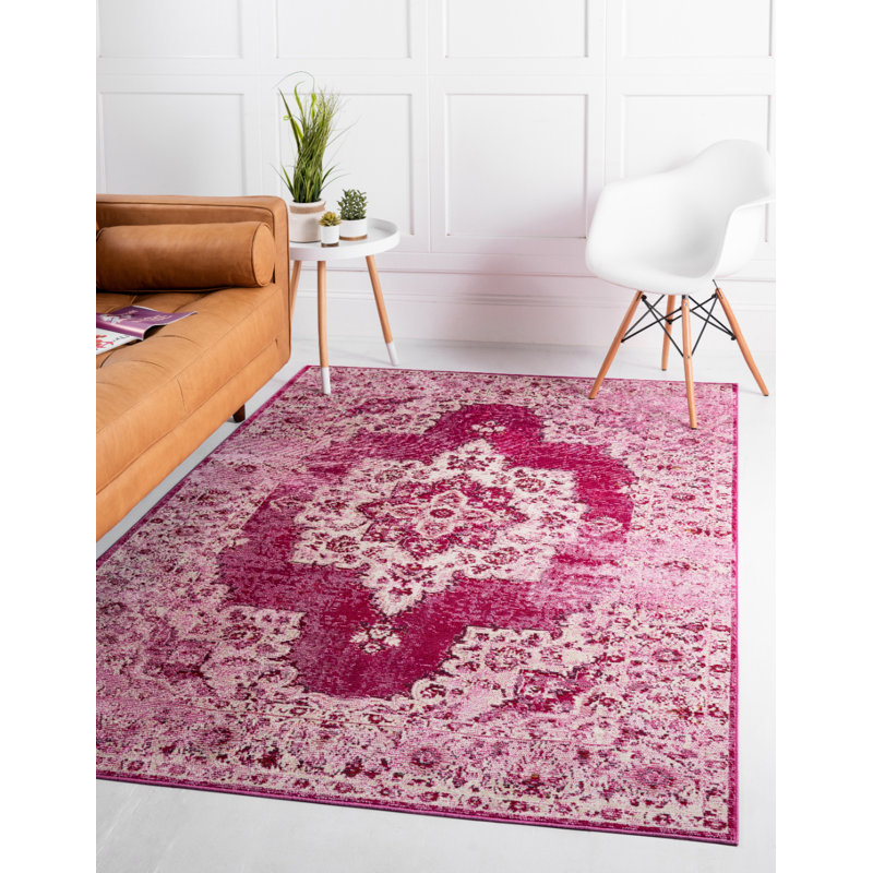  Tapis oriental oriental tissé à la machine, Rectangle 4 pi 1 po x 6 pi 1 po