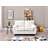 Waville 57'' Loveseat,Tufted Sofa,Faux Leather Couch-1932911273