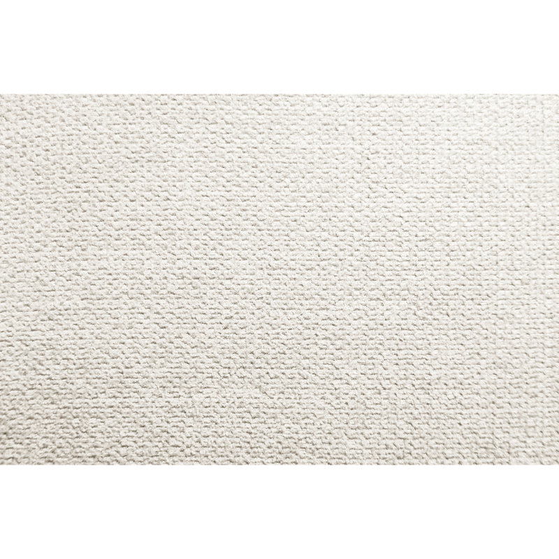 Chaise berçante rectangulaire de couleur beige et crème