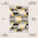 Fayma Retro Diamonds Geometric Yellow/Gray/Cream Rug