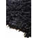 Tapis noir à poils longs Headrick